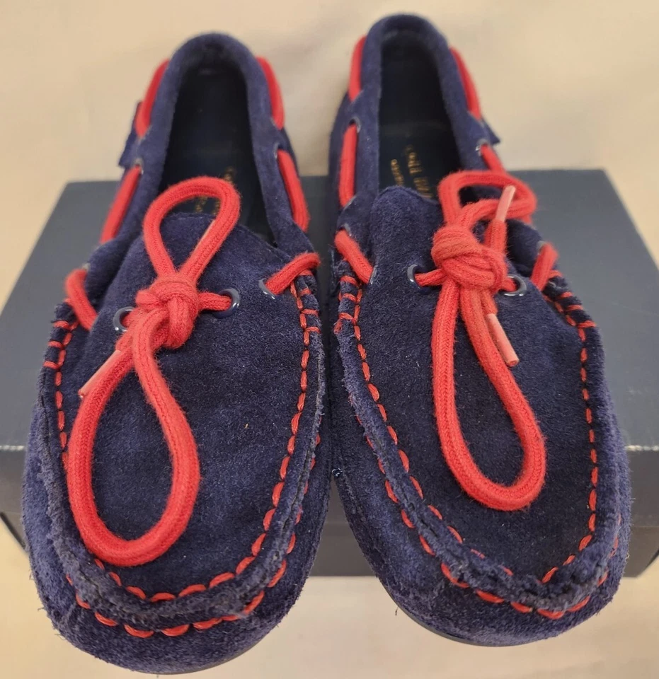 Mocasines Cole Haan para niños talla 2 azul marino YB0260 Foto 3 de 4