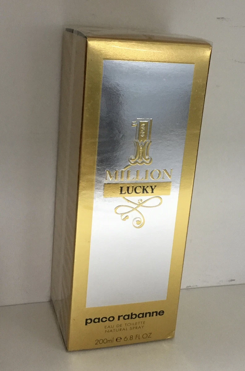 1 MILLION LUCKY by Paco Rabanne Men s 6.8 Fl.Oz Eau De Toilette