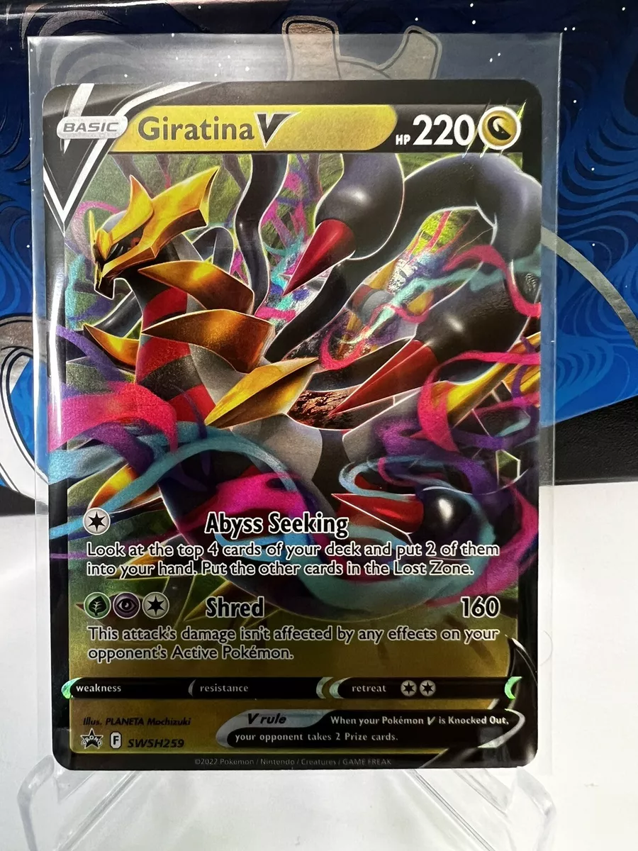 Giratina V SWSH259 Sword & Shield Black Star Promo Pokemon Card L102