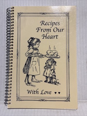 Com. Memorial Health Center Orange City, IA Vtg Spiral Bound Cookbook Midwest