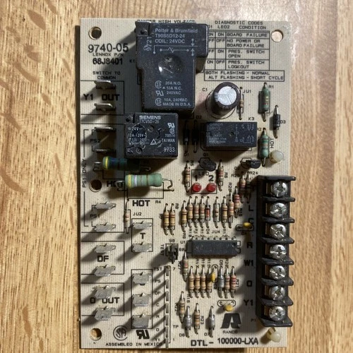 Lennox Control Board 9740-05 68J8401