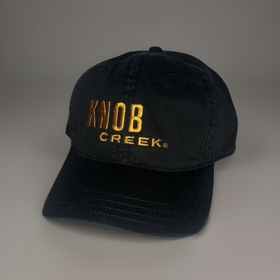 Knob Creek Bourbon Whiskey Black Adjustable Baseball Cap