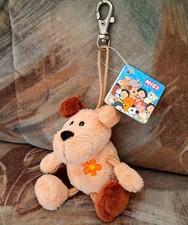 Nici Schlüsselanhänger Hund mit Blume 24169 NEU (mit Etikett)! 12 cm