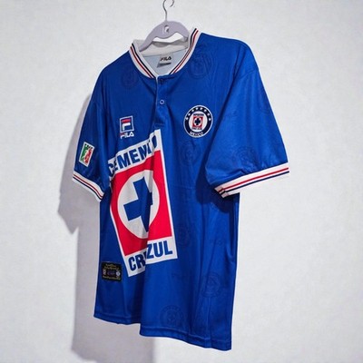 CRUZ AZUL - Football Soccer - Champion 97/98 - LARGE (Run Small