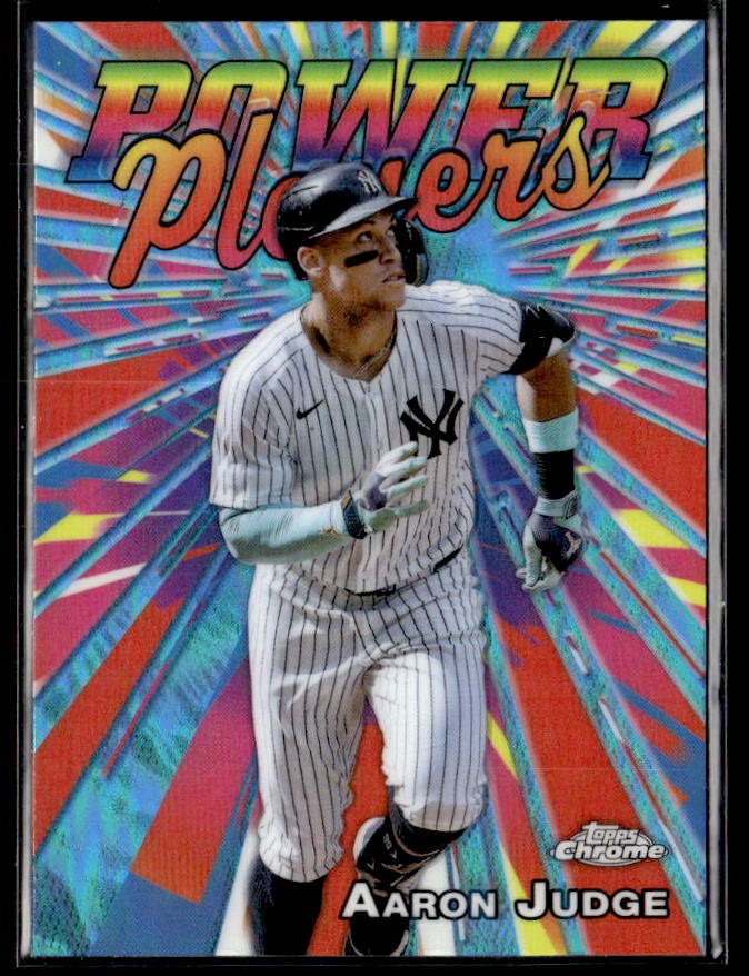 2025 Topps Chrome #PP-1 Aaron Judge Power Players