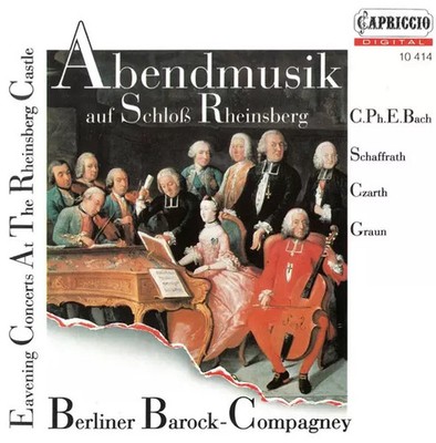 Abendkonzerte auf Schloss Rheinsberg, Carl Philipp Emanuel Bach, Johann Got
