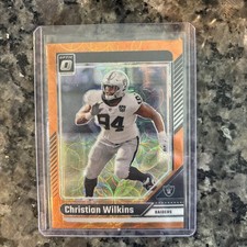 2024 Panini Donruss Optic - Christian Wilkins #104 Orange Scope Prizm /79