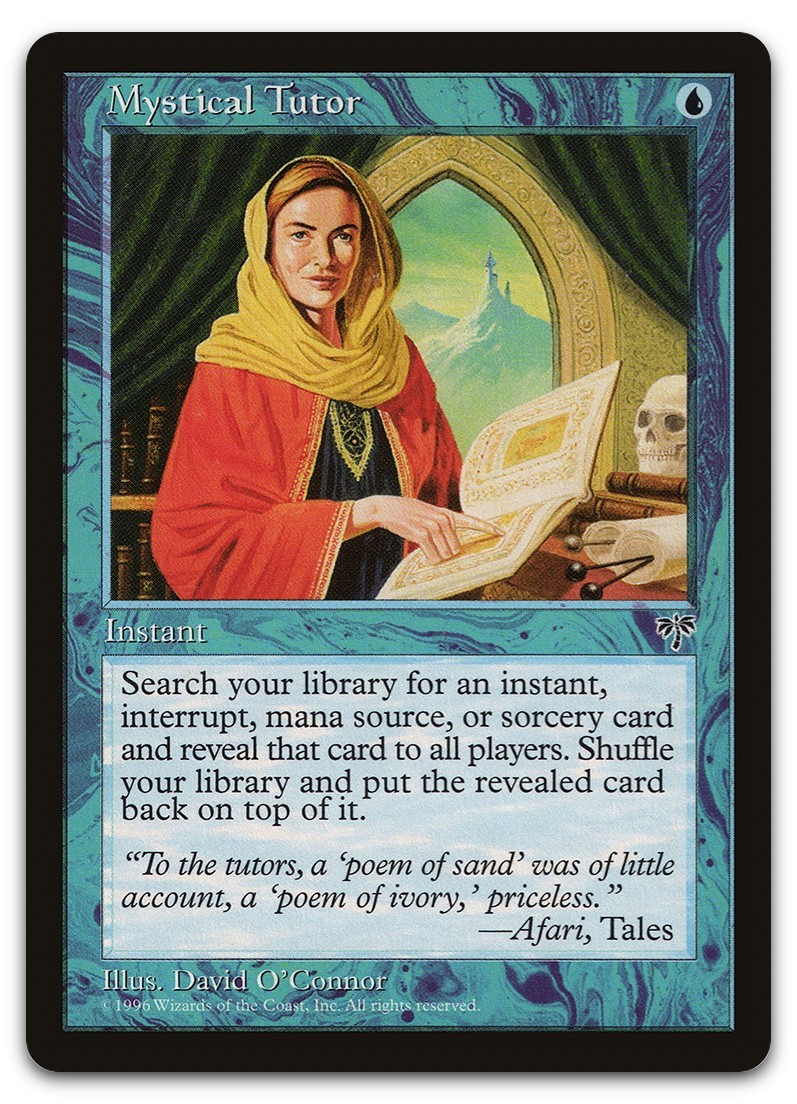 Mystical Tutor (HP) Mirage MIR Magic MTG