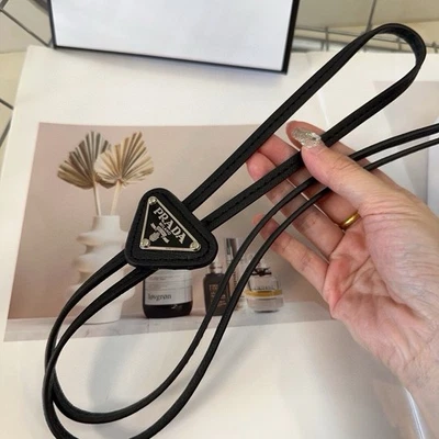 PRADAS Classic Black Tie Knot