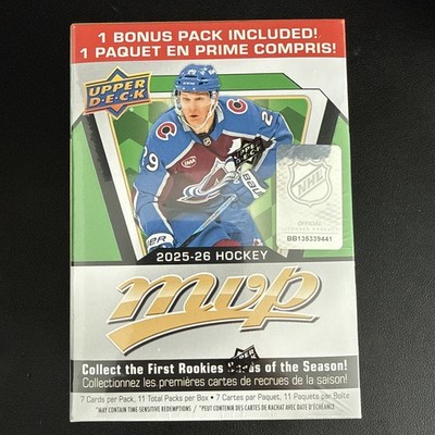 2025-26 Upper Deck MVP Hockey Blaster Box Factory Sealed