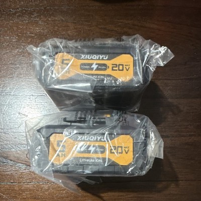 XIUQIYU 20V Max 5Ah Li-Ion Power Tool Battery Brown X004Y9MJKD