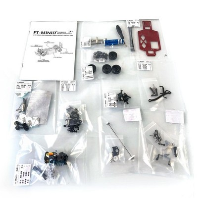 110mm Wheelbase Chassis KIT 1/28 1/24 RC MINID for Tamiya Racing Drift Car Model