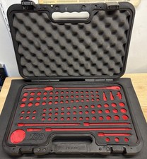 Snap-on Tools 14 Dr 100pc Kit Metric Sae Socket Set Ratchet Storage Case Only