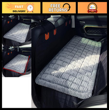 Pet Car Bed Mat for Dogs, Non-Slip Backseat Cover, Travel Dog Bed 24.8"x54