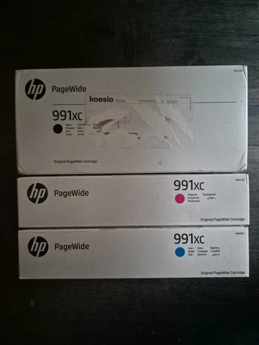 Cartouche encre HP PageWide 991XC MAGENTA  CYAN - HP P75050, P77750, P77760 VAT