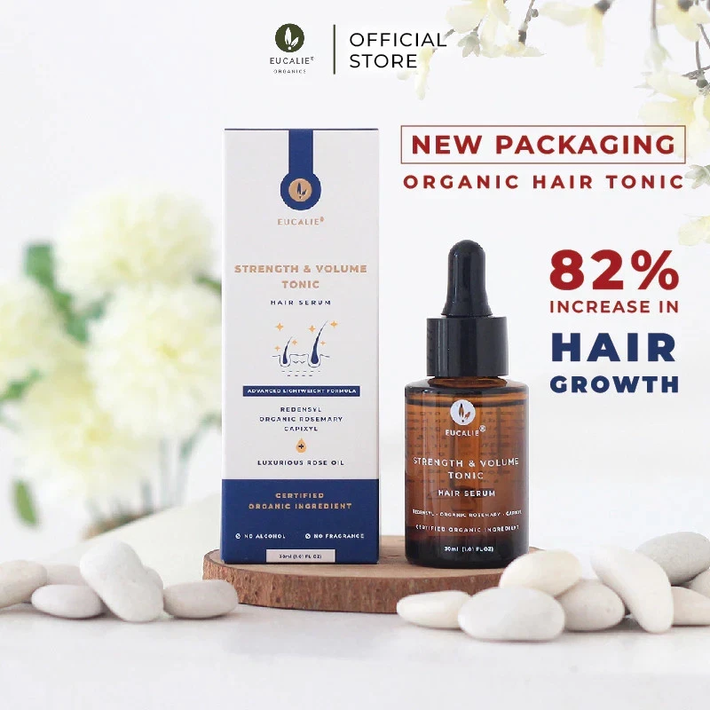 EUCALIE Hair Tonic Serum 30ml – Organic Rosemary & Rose Oil for Stronger Hair
Opens in a new window