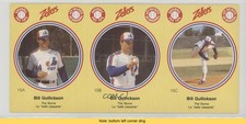 1982 Zellers Baseball Pro Tips Montreal Expos Bill Gullickson #15 READ 0e7