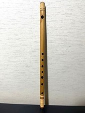 Shinobue Meikyo 6-piece Japanese Bamboo Flutes Used