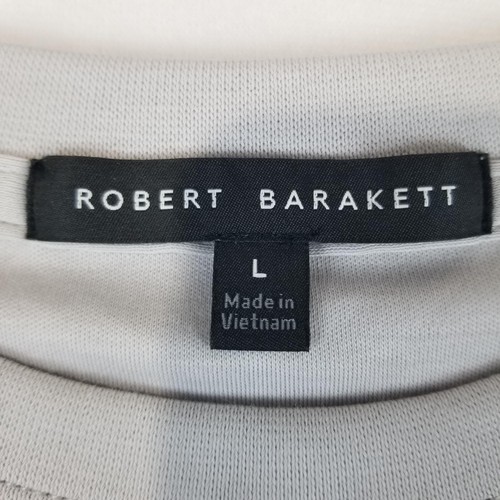 Robert Barakett Shirt Herren Large Chalk Pima Cotton The Barakett T Crewneck Tee - Bild 3 von 10