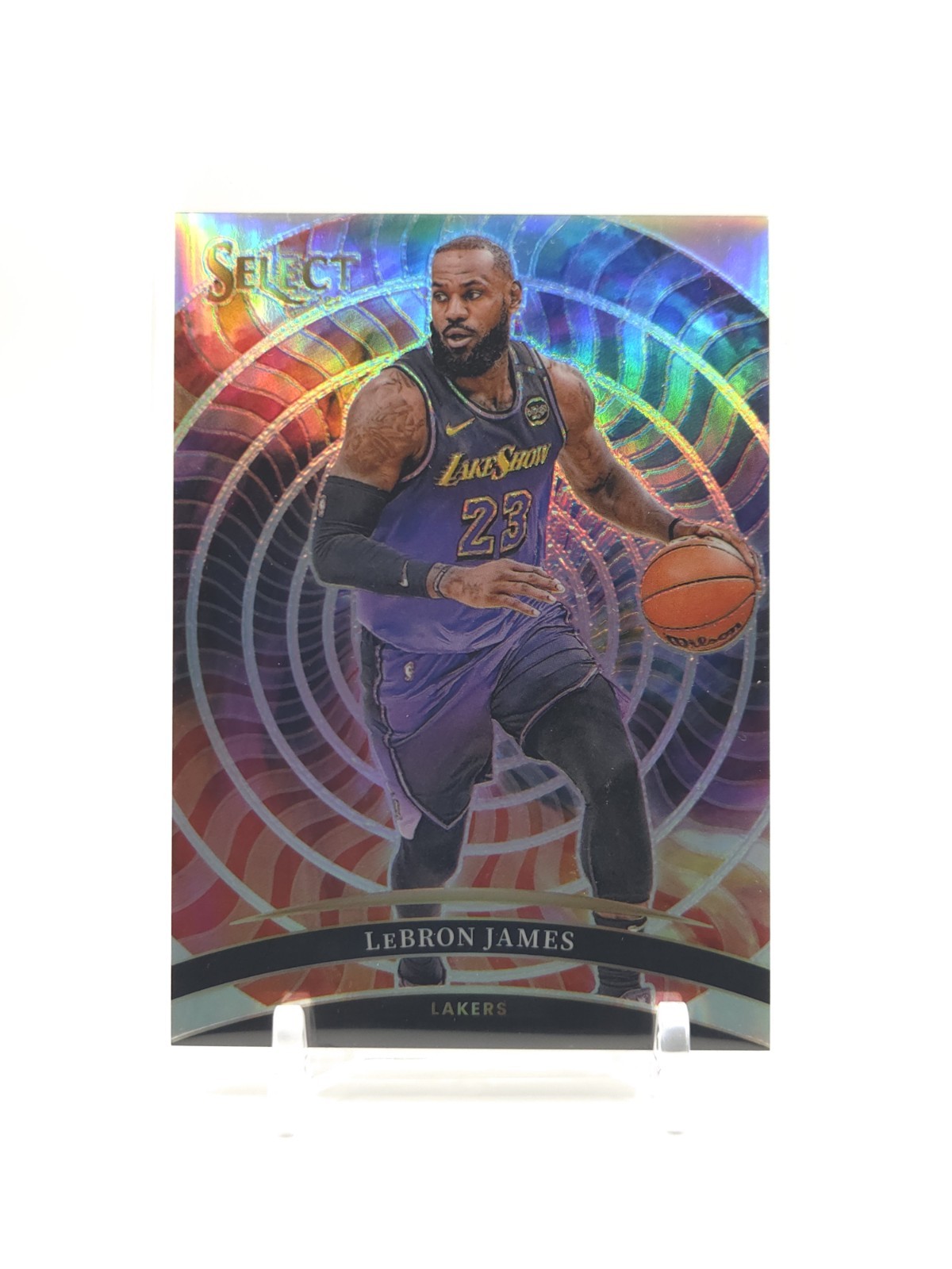 2024-25 Panini Select Lebron James #10 Color Wheel Case Hit SSP