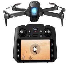 Drone with 1080P Camera 4.5 LCD Screen Remote, FPV RC Drones for Adults