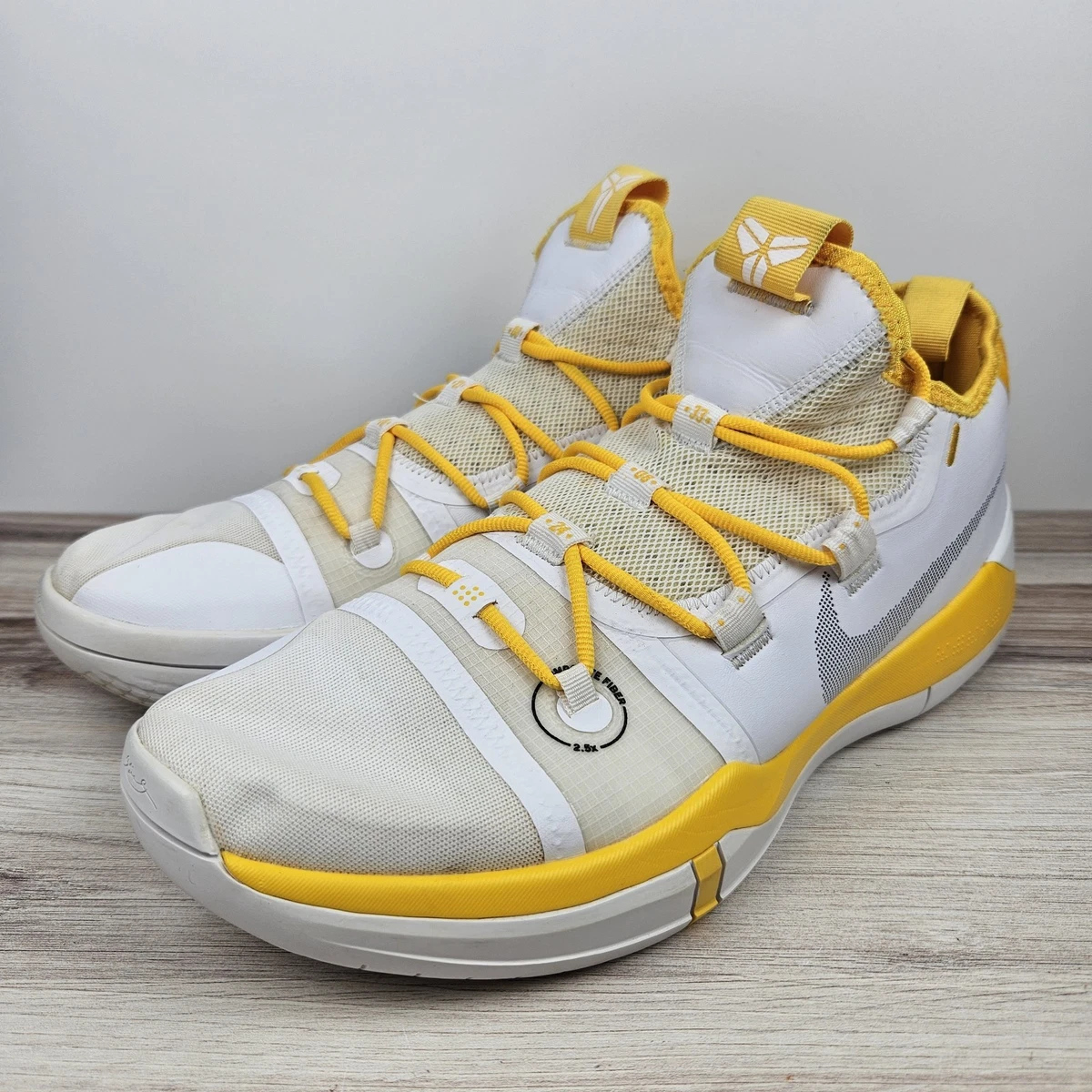 Nike Kobe A.D. TB White Yellow | eBay