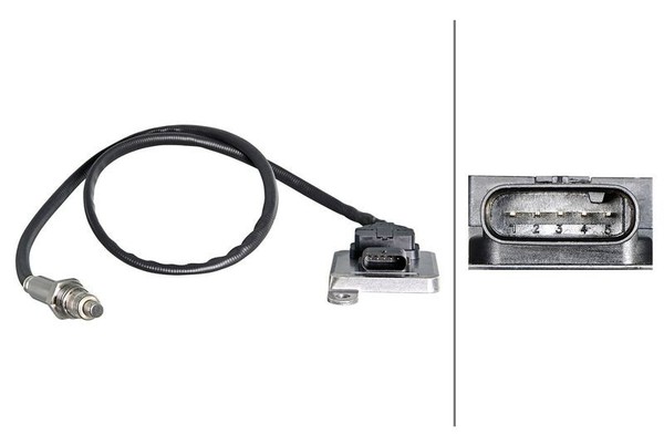 Hella 6PN 358 307-141 Nox-Sensor Passt Zu: Mercedes C T-MODEL (S205), C (W205),-image