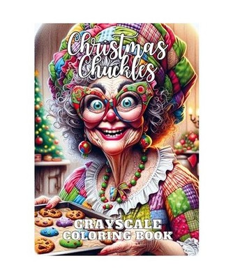 Christmas Chuckles: Grayscale Coloring Book, Nori Art Coloring