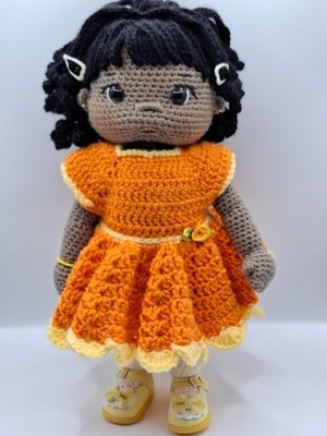 Häkelpuppe, Künstlerpuppe, Amigurumi, Handarbeit  Spielzeug Puppen