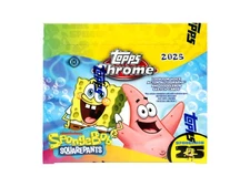 SPONGEBOB CHROME 25TH ANNIVERSARY HOBBY BOX (TOPPS 2025)