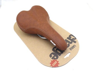 Charge Bikes Bucket Unisex Bicycle Saddle Brown CrMo Rails for