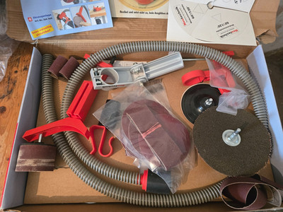  ️ Neutechnik Schleif-Set PROFI für Bohrmaschinen + Super Disc