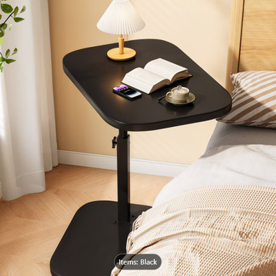 Adjustable C Shaped Side Table Overbed Laptop Desk Sofa Bedside Home Office