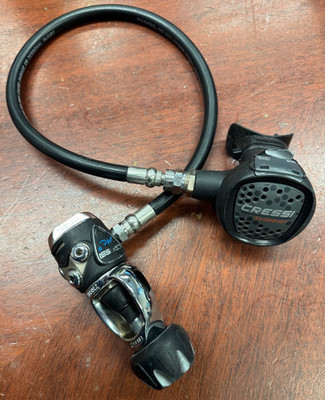 Cressi MC9 1st Stage w/ Compact 2nd Stage Used