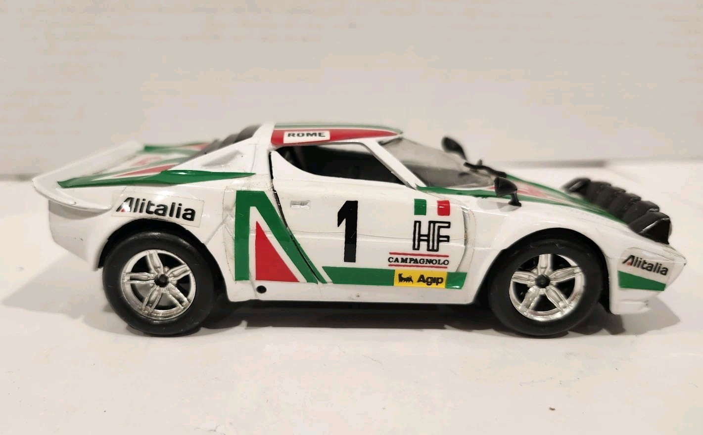 Lancia Stratos Rally  Monte Carlo 1977  Alitalia Number 1 1/43 Die Cast Model