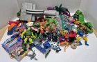 Masters of the Universe LOT MOTU Vintage 23+ Figures Weapons Comics Parts