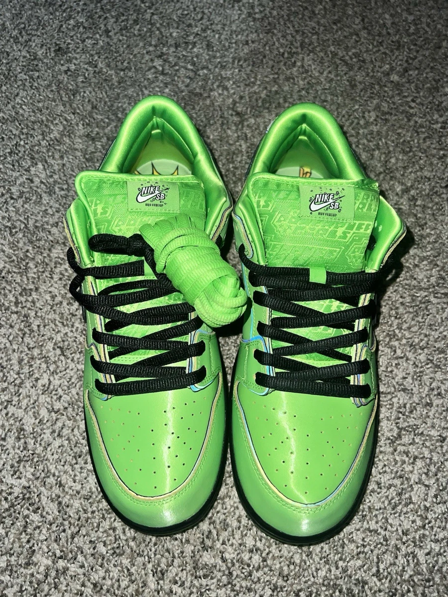 Nike The Powerpuff Girls x Dunk Pro SB QS Low Buttercup for Sale