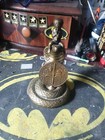 Coin Holder Vtg Solid Brass Cobra Boy W/Flute/ Italy Bronze Medal Centenry 1938? — photo 1