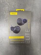 Jabra Elite Active 75t GN Audio TWS Earbuds ANC IP57 Navy Brand New