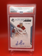 2018-19 Andrei Svechnikov Future Watch Auto /999 SP Authentic PSA 10 Rookie #187