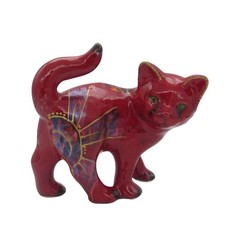 Anita Harris Art Pottery Walking Kitten Figure