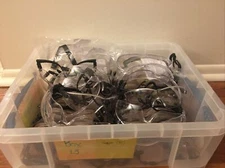 Large Lot 13 Lab Safety Glasses and 22 Sellstrom S81210E Goggles ANSI Z87.1+