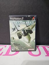 Ace Combat 5: The Unsung War (PlayStation 2, PS2) Complete Black Label