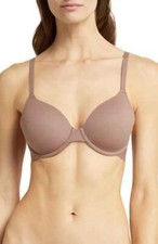 NEW  WACOAL 853339 'COMFORT FIRST' UNDERWIRE T SHIRT BRA DEEP TAUPE SIZE 32DD