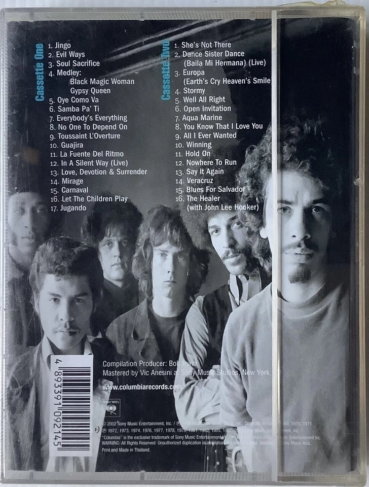 The Essential Santana Original Thai Edition Double Cassette Seal - Image 2 of 2