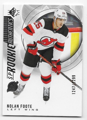 20/21 SP ROOKIE AUTHENTICS ROOKIES RC Hockey /2299 (#101-140) U-Pick From List - Picture 6 of 9