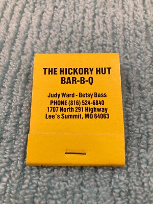 Matchbook:  Hickory Hut Bar-B-Q - Lees Summit, MO - 20 Strike