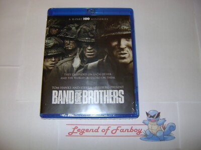 New * Band of Brothers - Blu-ray * Tom Hanks Spielberg HBO Miniseries * Sealed