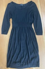 Mark Adam of NY Knit-look Mini-Dress Black Size 38 Euro/M US Mid-weight Classy