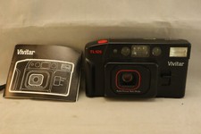 Vintage 1988 Vivitar TL125 Black Auto Focus Tele/Wide 35MM Film Camera